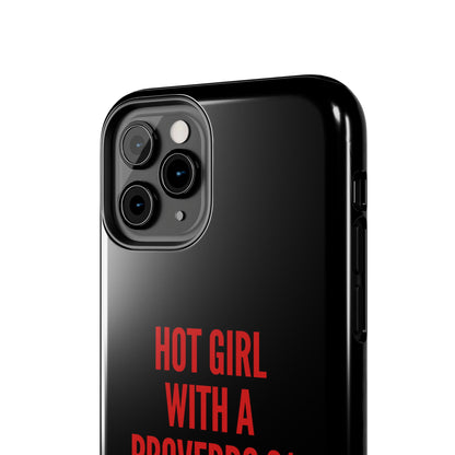 RED HOT GIRL PHONE CASE