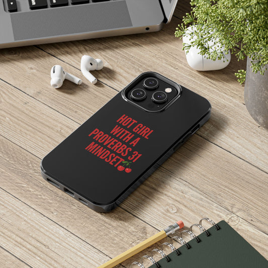 RED HOT GIRL PHONE CASE