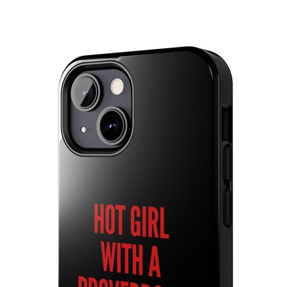 RED HOT GIRL PHONE CASE