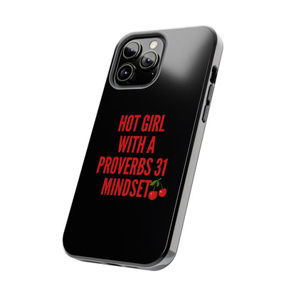 RED HOT GIRL PHONE CASE