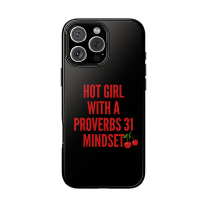 RED HOT GIRL PHONE CASE