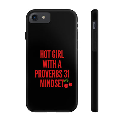 RED HOT GIRL PHONE CASE