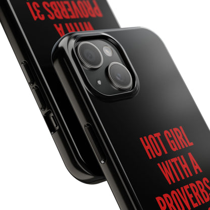 RED HOT GIRL PHONE CASE