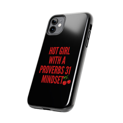 RED HOT GIRL PHONE CASE