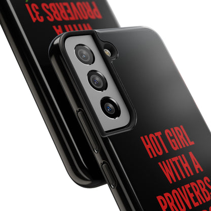 RED HOT GIRL PHONE CASE