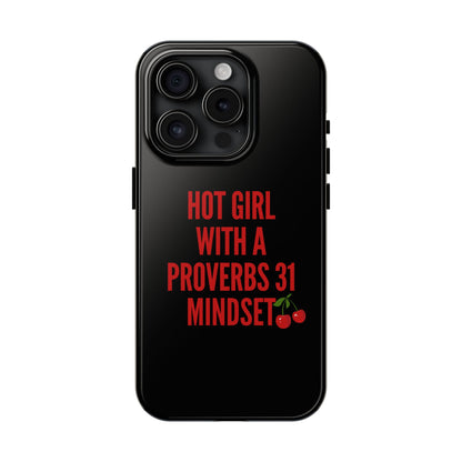 RED HOT GIRL PHONE CASE