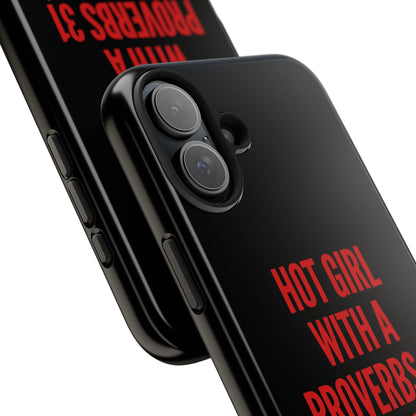 RED HOT GIRL PHONE CASE