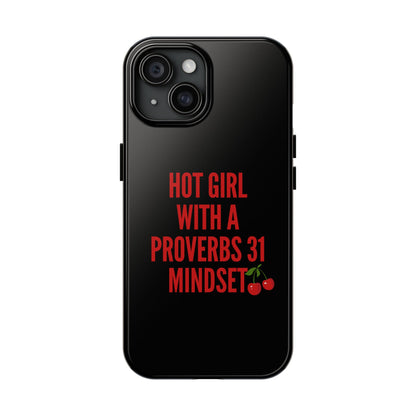 RED HOT GIRL PHONE CASE