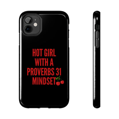 RED HOT GIRL PHONE CASE